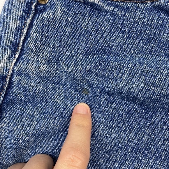 Marithe Francois Girbaud Hi-Rise Raw Hem Denim Shorts Size 7/8 - Picture 12 of 14